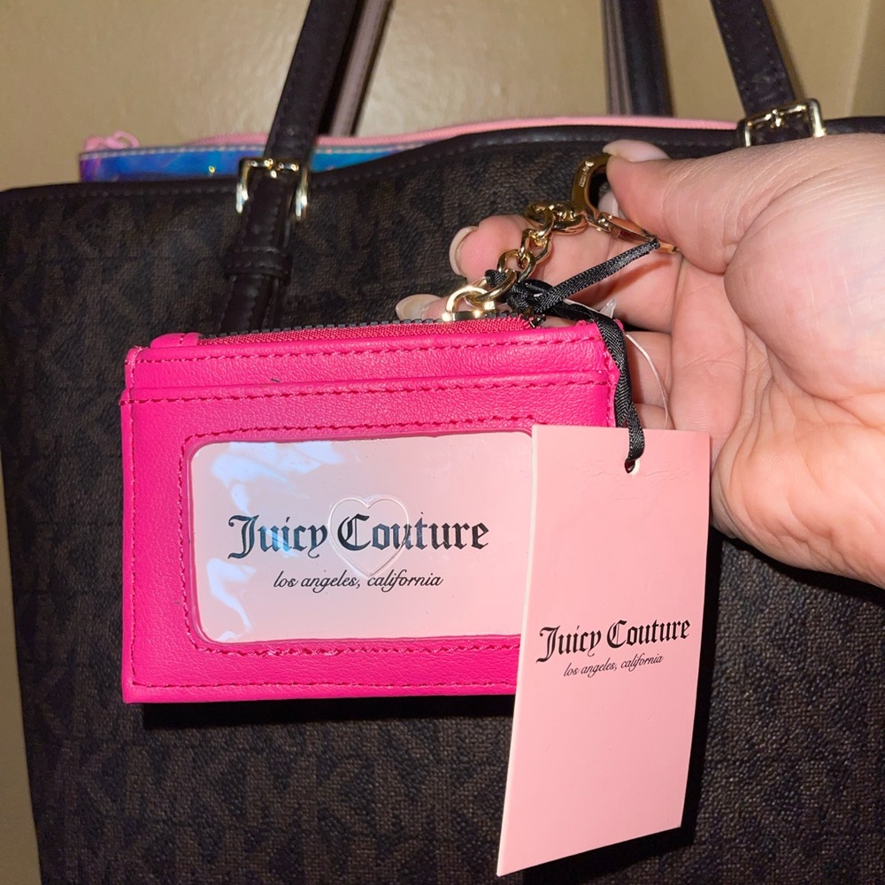 Juicy Couture Vibrant Pink ID Holder